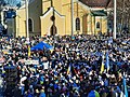 הפגנה בטאלין, אסטוניה.