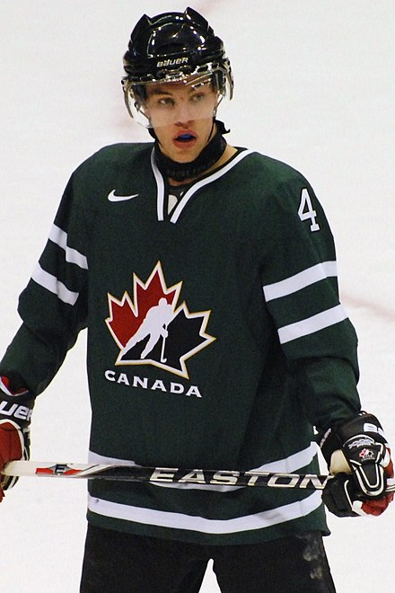 Taylor Hall was the leading scorer in 2010 with nine points.