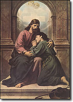 The Consoling Christ (Plockhorst)