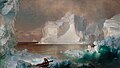 کوه‌های یخی ۱۸۶۱ م. اثر فردریک ادوین چرچ