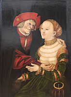 Le couple mal assorti (II). musée d'histoire de l'art