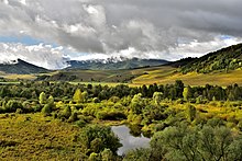 The Resort Of Belokurikha. Early autumn in the vicinity of the resort area.jpg