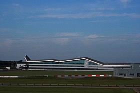 The Silverstone 'Wing' as seen from the Porsche Experience Centre - Flickr - Supermac1961.jpg
