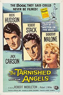 <i>The Tarnished Angels</i> 1958 film by Douglas Sirk
