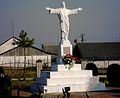 The figure of Jesus Christ in the village Ugry