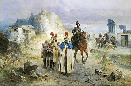 «Они попали в плен в 1814 году», 1885. Таганрогский художественный музей