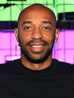 Thierry Henry French association football player and manager