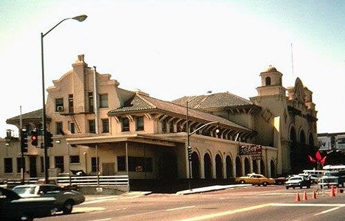 Southern Pacific's Third and Townsend Depot terminal, August 1974