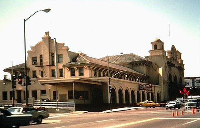 Southern Pacific's Third and Townsend Depot terminal, August 1974