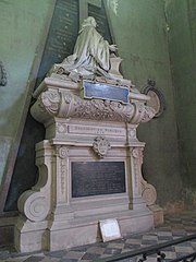 monument funéraire de Dom Calmet à Senones