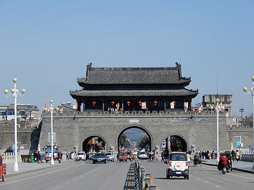Tongfei Gate of the city wall