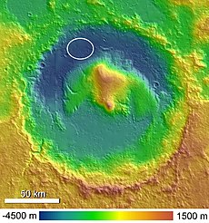 Topographic Map of Gale Crater.jpg