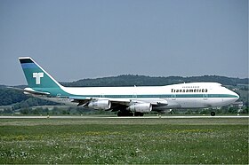 Transamerica Airlines Boeing 747