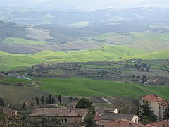 Environs de Volterra.