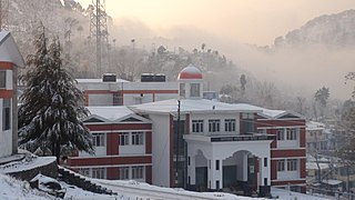 Bhowali city in Uttarakhand, India