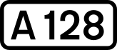 A128 Schild