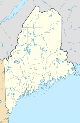 Location map USA Maine