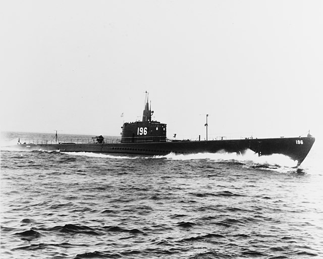 USS Searaven during her sea trials on 13 May 1940
