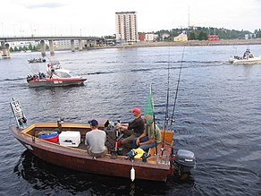 Trolling during the Finnish championships