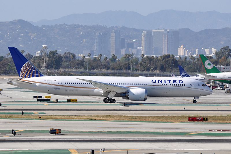 File:United Airlines, Boeing 787-9 Dreamliner, N35953 - LAX (18425743999).jpg