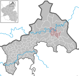 Verbandsgemeinde Betzdorf - Harta