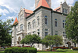 Side view of Vernon county Courthouse