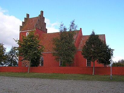 Sådan kommer du til Vester Egesborg Kirke med offentlig transport – Om stedet