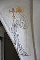 English: Fresco in Vesterborg church, Lolland, Denmark