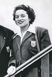 Vicki Draves, Olympic gold medalist diver Vicki Draves 1948b.jpg