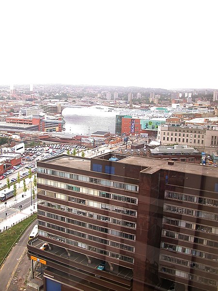 File:View from Mclaren Building, Birmingham - 27 September 2005 - Andy Mabbett - 19.JPG