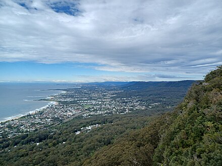 View from Sublime Point Lookout