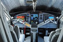 Cockpit einer Viking Air DHC-6-400 Twin Otter