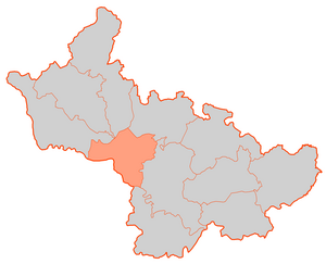 Condado de Drissen en el mapa