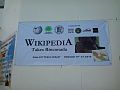 Wikipedia Takes Rinconada streamer at Iriga City Public Library announcing the event