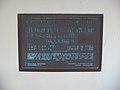 Water Gas & Light Commission Plaque