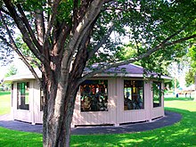 L'un des carrousels à Endicott, NY.