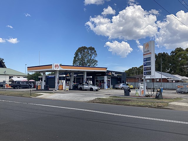 A Westside Petroleum service station at Doonside, New South Wales