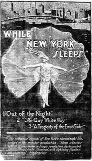 <i>While New York Sleeps</i> 1920 film by Charles Brabin