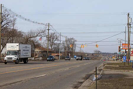 White Lake Township Michigan Highland Road.JPG