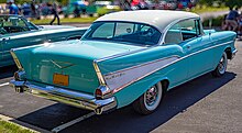 1957 Chevrolet Bel Air Hardtop in Tropical Turquoise