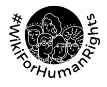 Logo di Wiki For Human Rights 2022