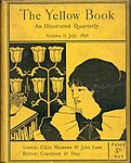 Titelsida till The Yellow Book, 1894