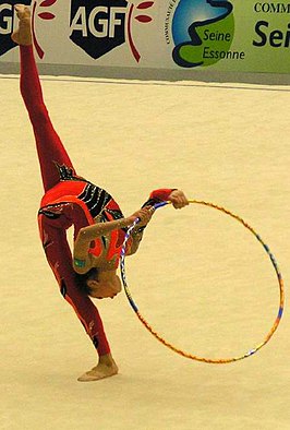 dubbele Westers Zuigeling Ritmische gymnastiek - Wikipedia