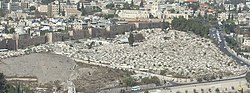 Yusufiyya Cemetery, from Mount Olivet, 2007 (cropped).jpg