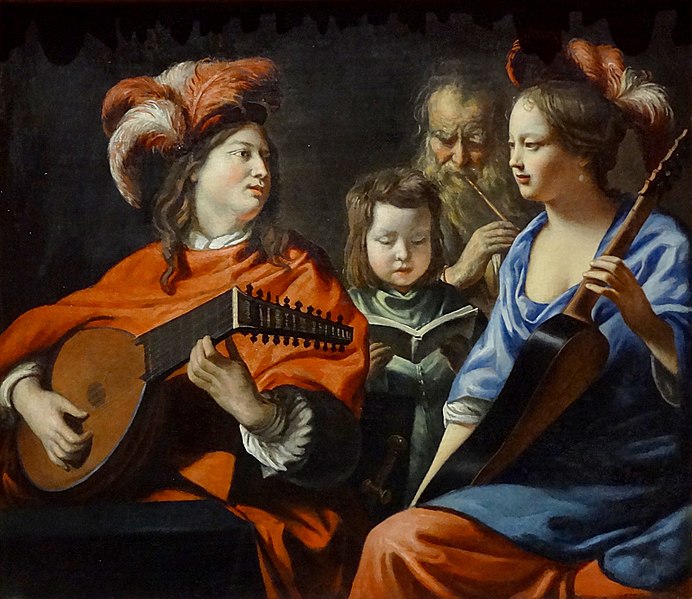 File:"Le concert", Mathieu Le Nain, vers 1655-1660. Musée d'art et d'archéologie du pays de Laon. (36218802516).jpg