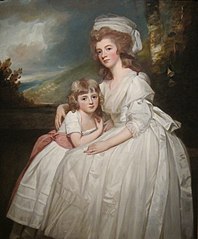 Mrs. Richard Pryce Corbet and Her Daughter Mary