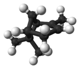 Ball-and-stick model of alpha-pinene, the most prominent essential oil of H. annulatum (+)-alpha-pinene-3D-balls.png