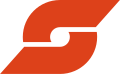 ÖBB's second logo consists of a stylized "O" symbol with extending arrows. Within Austria it was nicknamed the "Pflatsch [de]" (lit. spatter, spot), and was officially used from 1974 to 2004, although some stations and vehicles used it up to the mid-late 2010s. It continued to be used when ÖBB's current logo was introduced in 1998.[7][8]