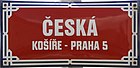 Čeština: Česká ulice v Košířích v Praze 5 English: Česká street, Prague.