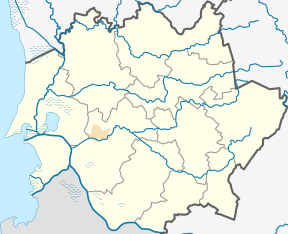 Žemėlapis rodantis Stemplių kraštovaizdžio draustinis vietą.